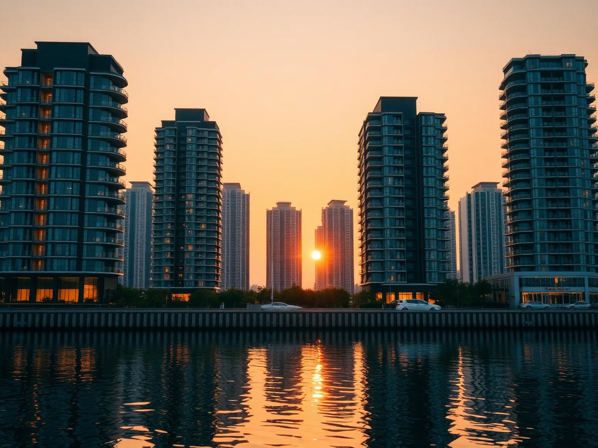 Integrated global portfolio — land, residential and commercial, four markets